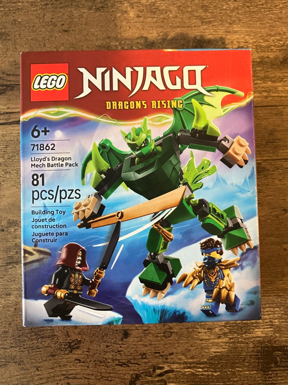 Ninja dragon rising Lego set